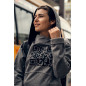 Mikina EMES - Šedá melír Elegance Mikina EMES - Šedá melír Elegance