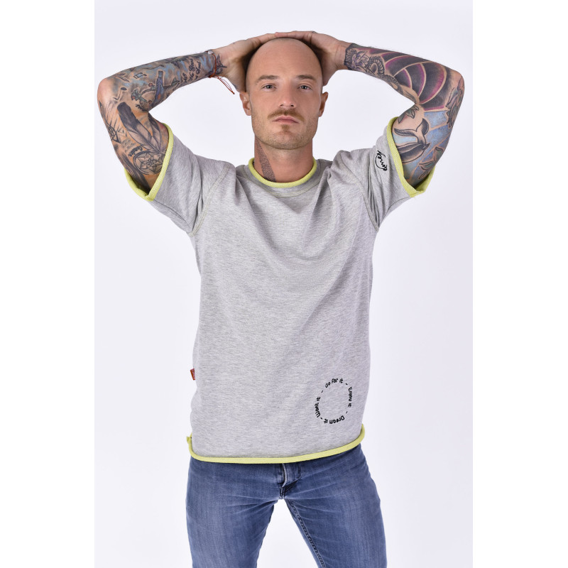 T-shirt Grey / Green T-shirt Grey / Green