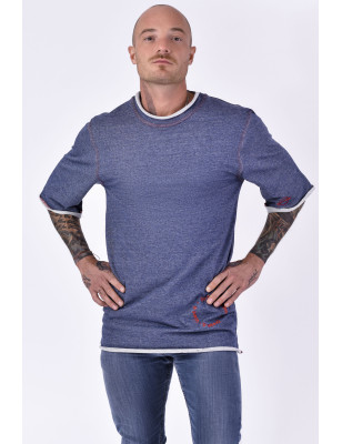 T-shirt Denim / Grey