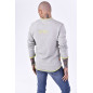 T-shirt Grey / Green long T-shirt Grey / Green long