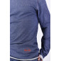 T-shirt Denim / Grey long T-shirt Denim / Grey long