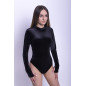 Body - with a collar Velvet Lux Black