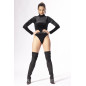 Body - with a collar Velvet Lux Black Body - with a collar Velvet Lux Black