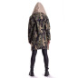 Bunda “Big Hood”  Beige - Army