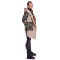 Bunda “Big Hood” Beige - Army Bunda “Big Hood” Beige - Army