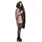 Bunda “Big Hood” Army - Beige Bunda “Big Hood” Army - Beige