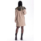 Bunda “Big Hood” Army - Beige Bunda “Big Hood” Army - Beige