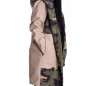 Bunda “Big Hood” Army - Beige Bunda “Big Hood” Army - Beige