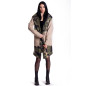 Bunda “Big Hood” Army - Beige Bunda “Big Hood” Army - Beige