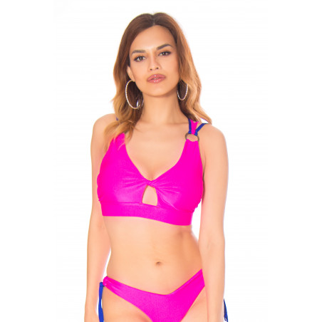 Summer Splash horní díl plavek Fuchsia: Oslnivý styl na pláži