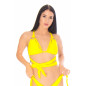 Sun Breeze horní díl plavek Yellow: Oslnivý styl na pláži