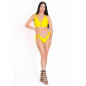 Sun Breeze spodní díl plavek Yellow - Braziliana :  Oslnivý styl na pláži