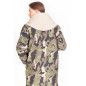 Bunda “Big Hood”  Beige - Army