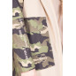 Bunda “Big Hood” Beige - Army Bunda “Big Hood” Beige - Army