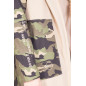 Bunda “Big Hood”  Beige - Army