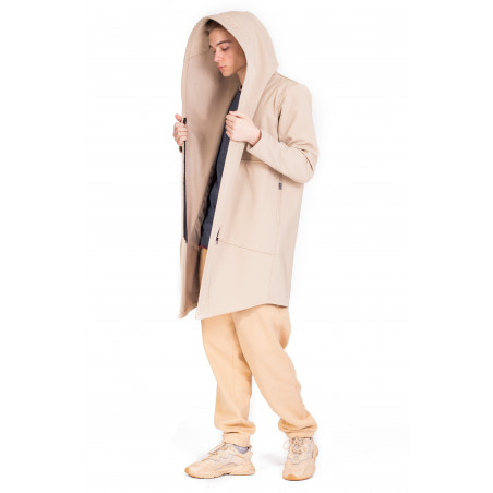 Bunda “Big Hood”  Beige