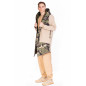 Bunda “Big Hood” Army - Beige Bunda “Big Hood” Army - Beige