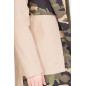 Bunda “Big Hood” Army - Beige